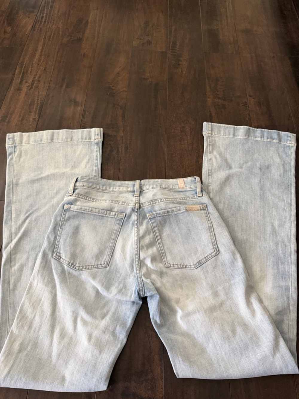 7 For All Mankind Light Wash Women's Bootcut Jeans